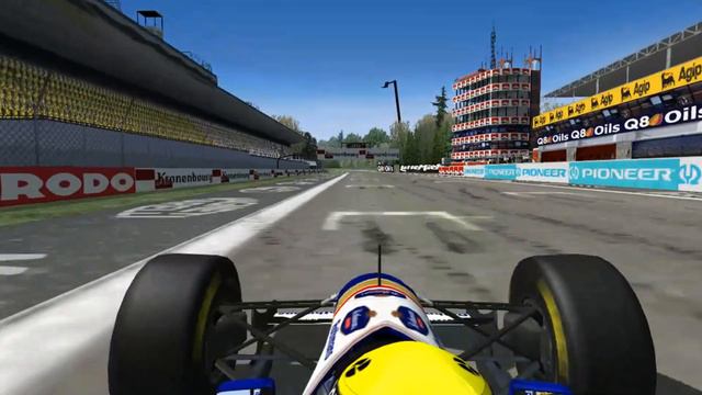 Ayrton Senna onboard Williams imola 1994 F1 CHALLENGE 99-02 смотреть онлайн