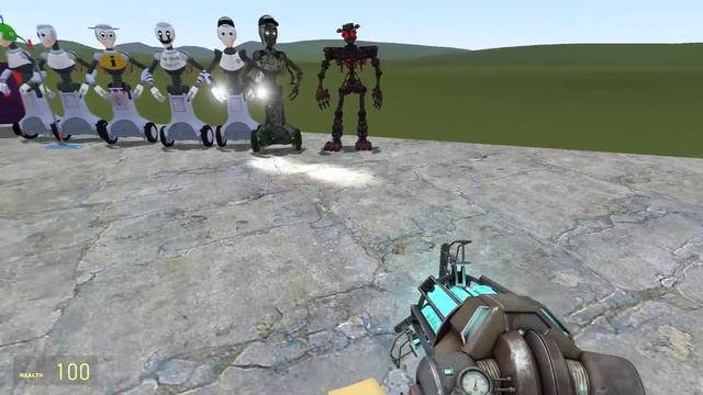 ALL GARTEN OF BANBAN 1-4 FAMILY VS ALL FNAF 1-9 SECURITY BREACH ANIMATRONICS In Garry's Mod! смотреть онлайн