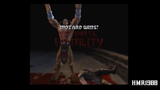 MORTAL KOMBAT ARMAGEDDON - MOTARO FINISHING ALL CHARACTERS смотреть онлайн