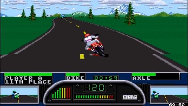 Playing Road Rash 2 Sega Genesis On PSP смотреть онлайн