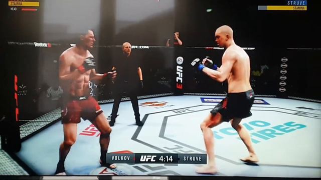 Stefan Struve vs. Alexander Volkov UFC T3 tournament match смотреть онлайн