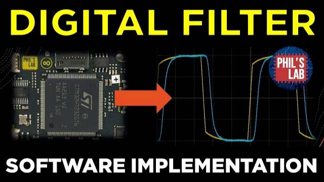 The Simplest Digital Filter (STM32 Implementation) - Phil's Lab #92 смотреть онлайн