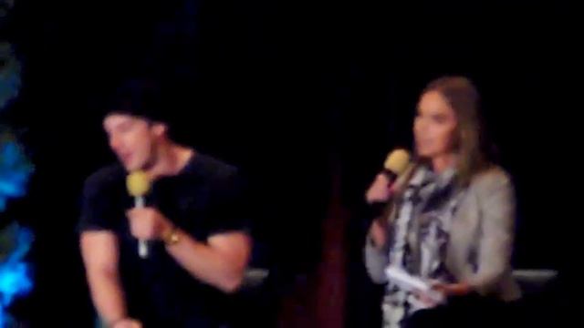 Michael Trevino (with Arielle Kebbel) 1 - Opening + late night filming смотреть онлайн