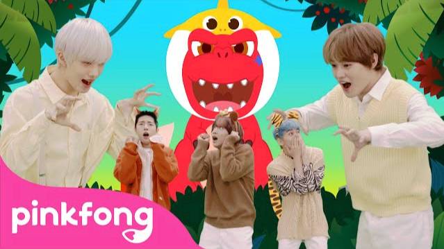 Baby T-Rex | Sing along with NCT DREAM 💚 | Dinosaur Song for Kids | NCT DREAM X PINKFONG смотреть онлайн