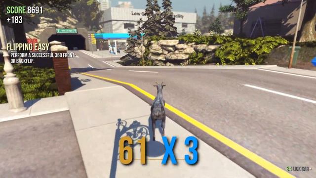 Давайте поиграем в "Goat Simulator" [Один день из жизни козла] смотреть онлайн