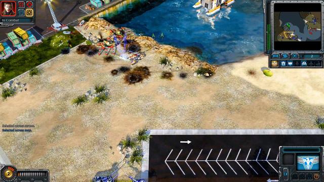 Red Alert 3 - Allies Mission 4 Gibraltar - Hard Difficulty - EASY METHOD! смотреть онлайн