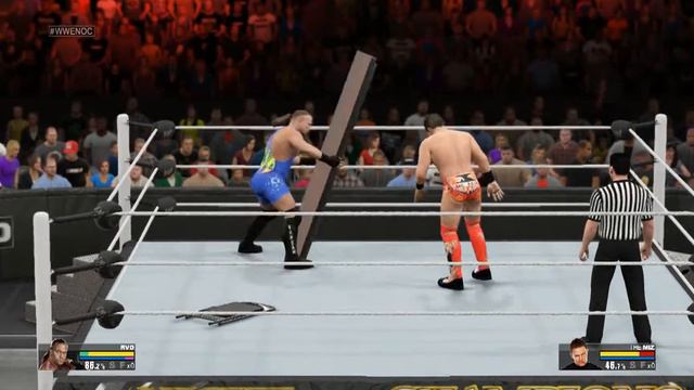 wwe 2k15 на пк Роб Ван Дам vs Миз смотреть онлайн