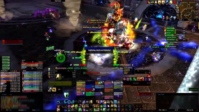 Dark Omen vs Iron Qon - Throne of Thunder 25 Man Normal (Resto Druid POV) смотреть онлайн