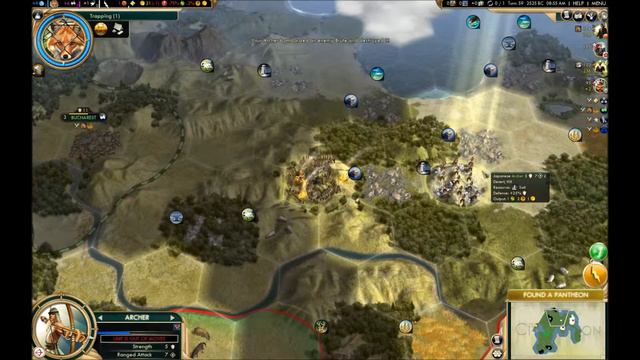 Civilization V - Let's Play Civ 5 as Japan Part 2 смотреть онлайн