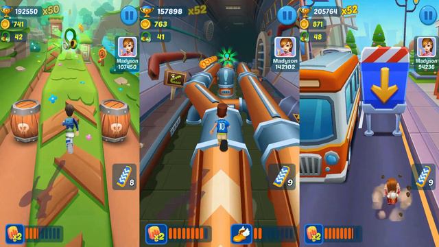 Subway Princess Runner Gameplay #14 Unlock Kaka смотреть онлайн
