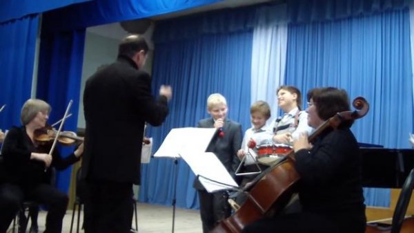 Гайдн Й Детская симфония, 1часть фрагмент