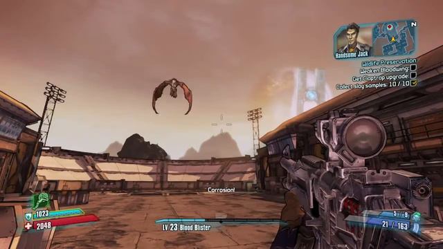 Borderlands 2 - GLITCHED BLOODWING BOSS FIGHT смотреть онлайн