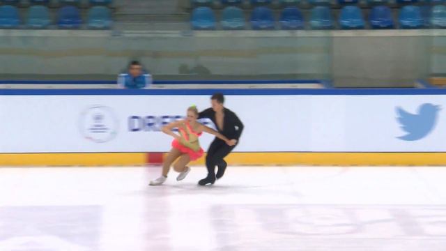 ISU 2014 Jr Grand Prix Dresden Short Dance Polina GORLOV / Eduard VISHNJAKOV GER смотреть онлайн