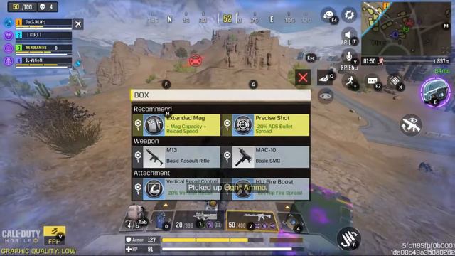 CALL OF DUTY MOBILE SQUAD PLAY ODEN GUN AND M4 смотреть онлайн