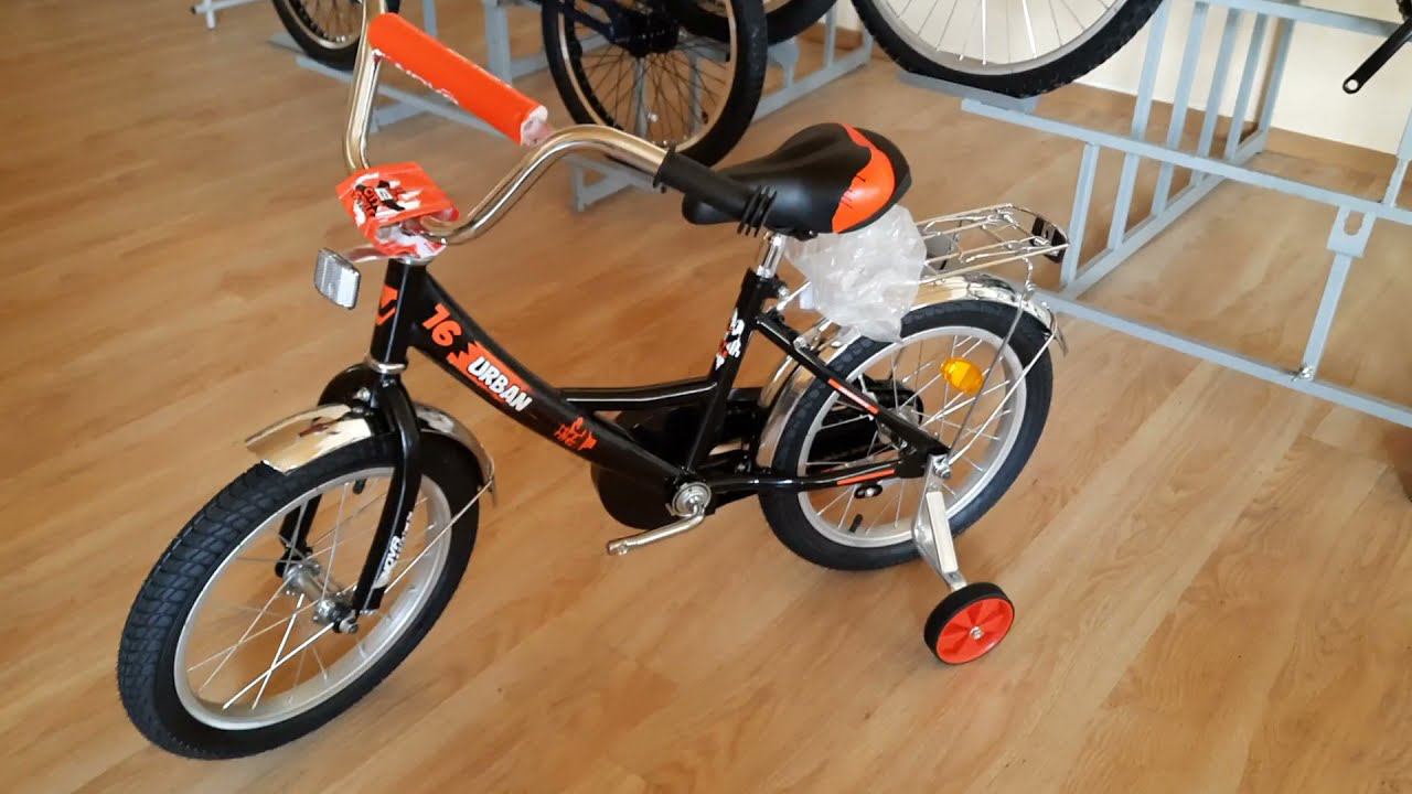 Novatrack Urban 12, 14, 16, 18, 20 дюймов детский велосипед Видеообзор. смотреть онлайн