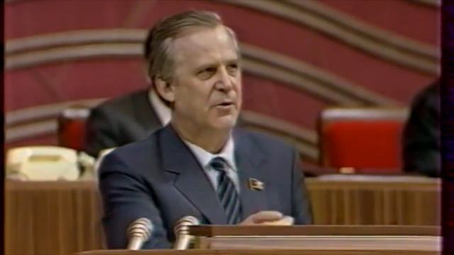 1990 Soviet Congress Of Deputies: Epic Tirade Of Ryzhkov Answering Sobchak's Attack ENG SUB