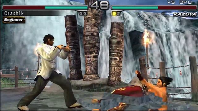 Tekken 5: Dark Resurrection. Gameplay. Player vs CPU. смотреть онлайн