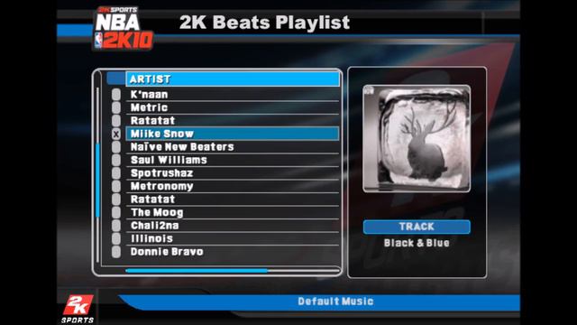 Miike Snow - Black & Blue (NBA 2K10 Edition) смотреть онлайн