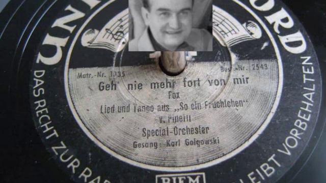 Geh' nie mehr fort von mir - Karl Golgowski - 1947 смотреть онлайн