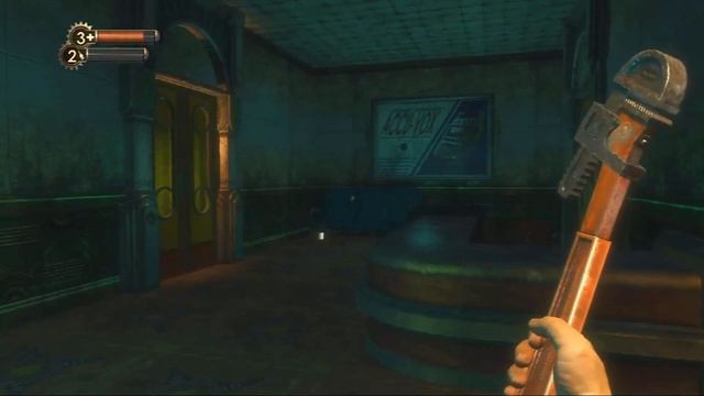BioShock SURVIVOR WRENCH ONLY CHALLENGE! Playthrough Part 4: Finding Telekinesis смотреть онлайн