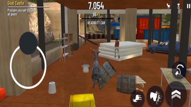 Goat Castle Proclaim Yourself QUEEN Of All Goats !😱| Goat Simulator Task Completed Gameplay #7 смотреть онлайн
