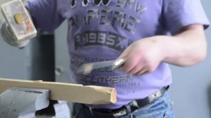 Тест нож Бекас, клинок - сталь ЭП766