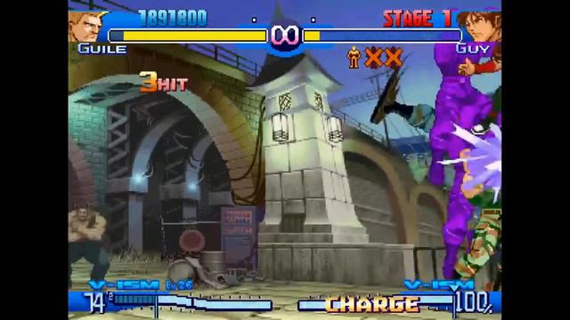 Street Fighter Zero 3 - World Tour - Guile смотреть онлайн