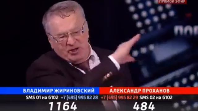 20160128 ДВА НЕГОДЯЯ Поединок Жириновский VS Проханов смотреть онлайн
