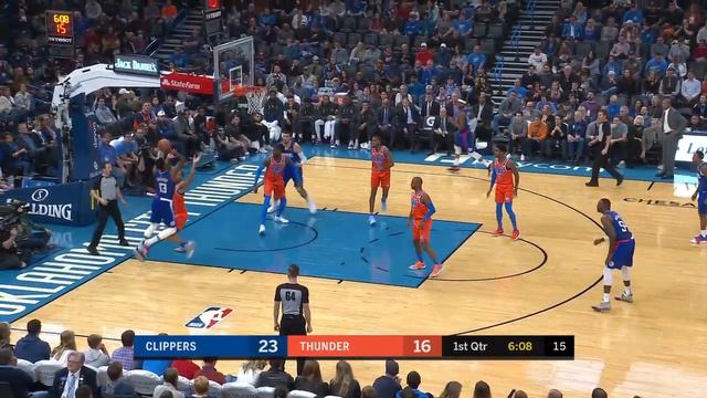 Maurice Harkless Full Play vs Oklahoma City Thunder | 12/22/19 | Smart Highlights смотреть онлайн