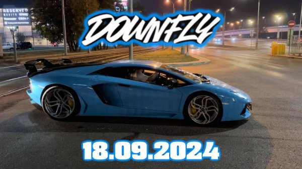 Cars leaving DOWNFLY meet 18.09.24 – BMW M3, X4M, M8, Lambo SVJ, Alfa Giulia, Corvette Z06, Mini JCW