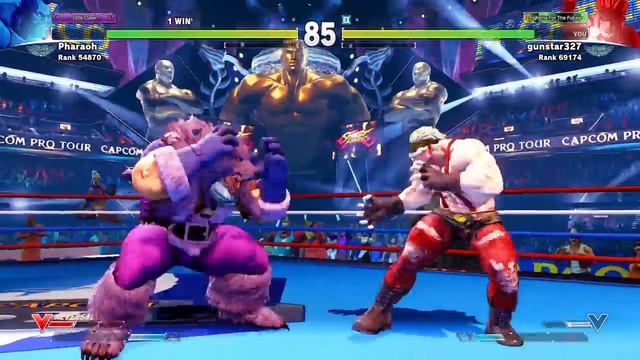 STREET FIGHTER V Zangief(Pharaoh) vs. Alex(gunstar327) смотреть онлайн