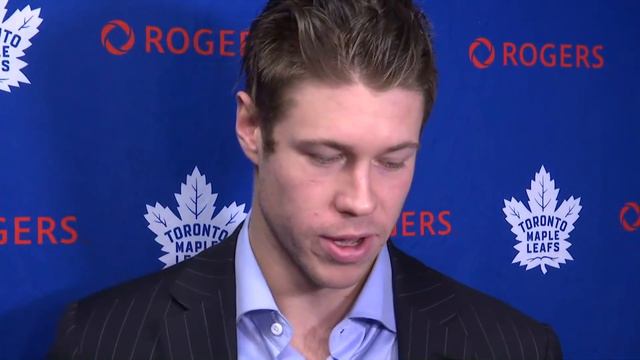 Maple Leafs Morning Skate: Matt Martin - October 30, 2017 смотреть онлайн