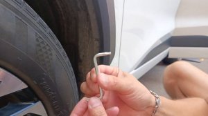 JAC JS6 установка брызговиков, ветровиков