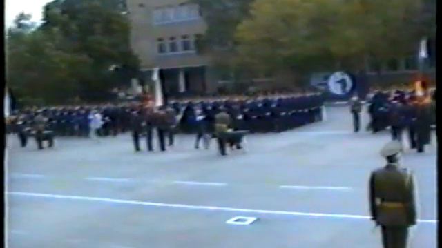 Военна клетва на курсантите от Випуск 71-ви на ВВТУ "Тодор Каблешков" - София, 02.10.1993 г. смотреть онлайн