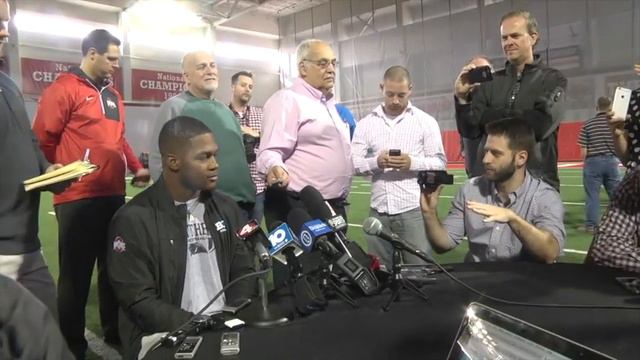 Ohio State Football | Joking around with Raekwon McMillan смотреть онлайн