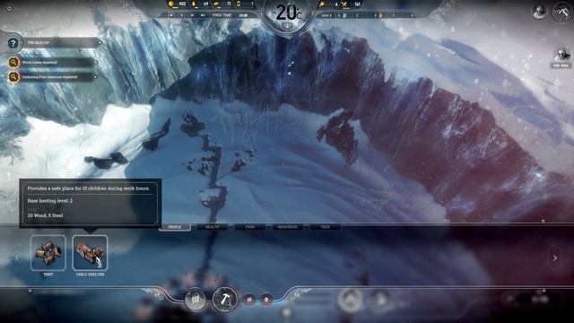 Frostpunk Let's Play Episode 1, First Freeze смотреть онлайн