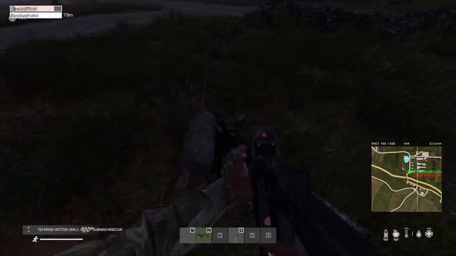 one of my first kills using the Vector on DayZ смотреть онлайн