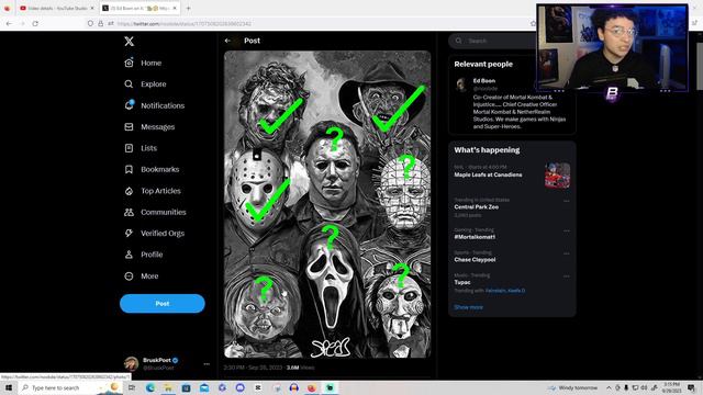 Mortal Kombat 1: Chucky, Ghostface, Michael Myers, AND MORE Hinted At?! смотреть онлайн