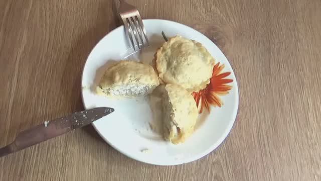 Песочные корзиночки с начинкой из фарша. Вкусная домашняя выпечка смотреть онлайн