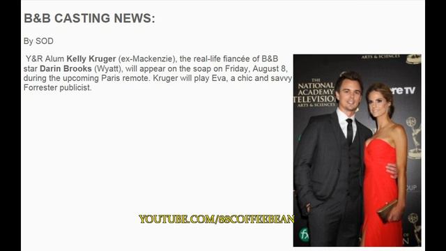 B&B PARIS SPOILER 8-8-14 Bold Beautiful Wyatt Darin Brooks Kelly Kruger Y&R Mackenzie Promo Preview смотреть онлайн