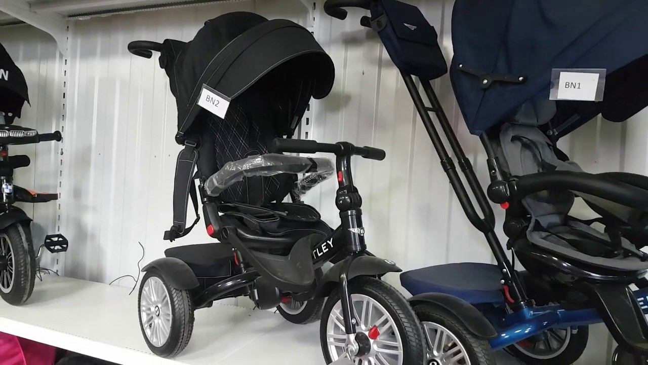 Bentley BN2 велосипед трехколесный видеообзор смотреть онлайн