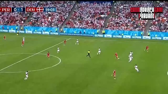 Peru 1-0 Dinamarca Gol de Yussuf Poulsen Mundial Rusia 2018 160618 смотреть онлайн