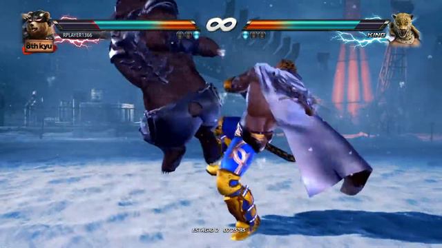 Kuma vs King (Hardest AI) - Tekken 7 Arcade смотреть онлайн