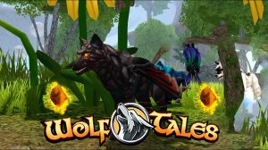 Собираем осколки летающим волком на небесных островах  Wolf Tales