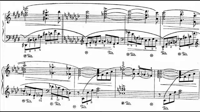 Juliusz Zarębski - Les roses et les épines (Róże i ciernie) op. 13 -V- Allegro moderato (with score смотреть онлайн