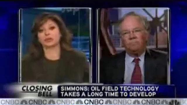 Matt Simmons on Peak Oil (CNBC) смотреть онлайн
