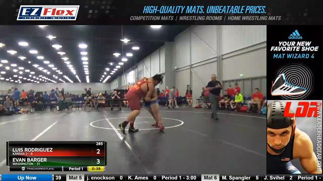Mat 8 285 Luis Rodriguez Kansas 2 Vs Evan Barger Washington смотреть онлайн