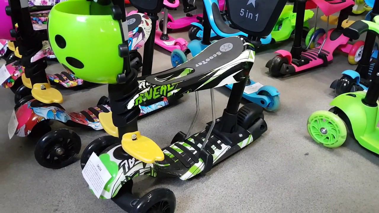 Самокат Scooter SK 034 Видеообзор. смотреть онлайн