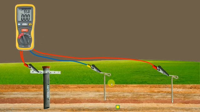 How to Test Earth-pit Resistance with Digital Earth Tester смотреть онлайн
