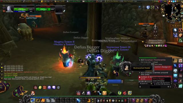 WoW classic leveling (reputation and RARE FARM ) – Brainwashed Noble смотреть онлайн